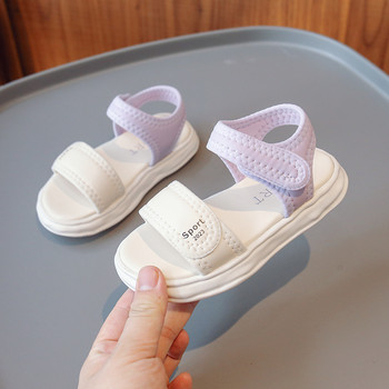 Σανδάλι Baby Boy Toddler Παπούτσια Μαλακή σόλα Anti Kick Casual Beach Shoe Girl Sho Kid Pu Sandalia Sandalia Infantil Menina Zapatos Niña