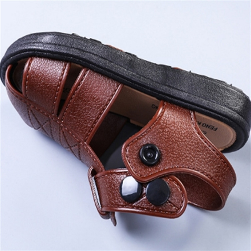 Sandales Vasaras apavi zēniem 1–4 gadus veciem zīdaiņiem Sandales bērniem Neslīdošas sandales Zīdaiņu un mazuļu pastaigu apavi C vairumtirdzniecība