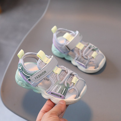 Sandale de sport pentru copii mici, fete, vară, în aer liber, moale, pentru copii, pantofi atletici de apă, uscare rapidă, anti-alunecare, pentru piscină, pentru plajă.