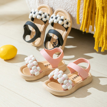 Детски сандали Плажни обувки за момичета Неплъзгащо се меко дъно Дишащи бебешки сандали Ученически обувки Леки детски спортни обувки