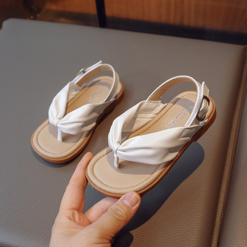 Бебешки сандали за момичета 2023 г. Нови прости джапанки Уникален японски стил Детски ежедневни обувки Универсални плажни обувки за момчета Детска мода