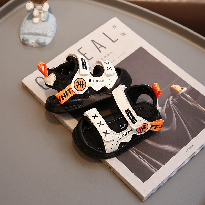 Sandale za bebe, cipele za hodanje za bebe, ljetne nove funkcionalne cipele s mekanim potplatom za dječake i djevojčice, neklizajuće cipele od 0-3 godine