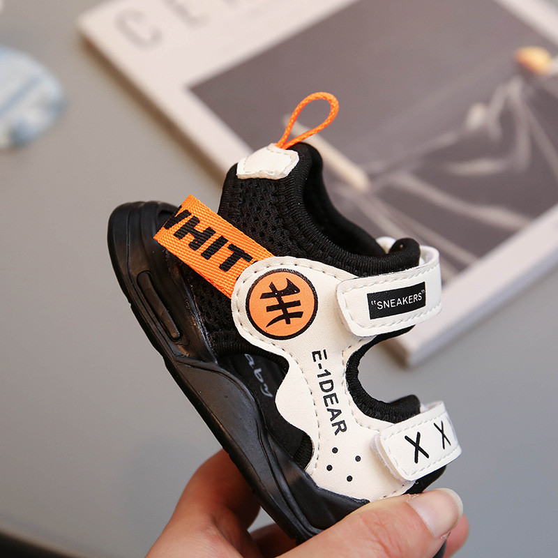 Sandale za bebe, cipele za hodanje za bebe, ljetne nove funkcionalne cipele s mekanim potplatom za dječake i djevojčice, neklizajuće cipele od 0-3 godine