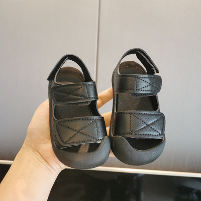 Pantofi pentru bebeluși Sandale pentru copii, vară, pantofi de mers pentru bebeluși, pentru băiat/fată, sandale anti-lovitură, cu talpă moale, pantofi pentru fetiță, pantofi ocazional pentru copii, sandale