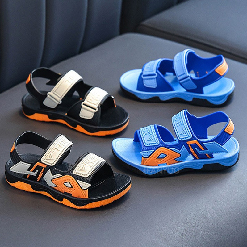 Gyermekek 2024 új PVC szandálok nyári lányoknak gyerekeknek csúszásgátlós fürdőszobáknak beltéri szabadtéri strandszandál divat egyszerű fiús babasandálok