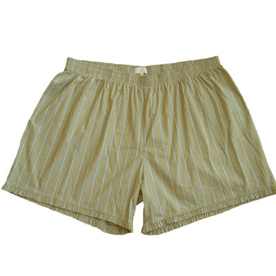 Sieviešu vasaras elastīgās jostasvietas rūtaini šorti ikdienišķa modes brīva, volānveida apakšmala, uzplaiksnīta, īsas bikses Ielu apģērbi, guļamvietas