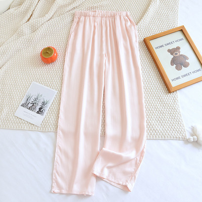 Ležerne donje hlače za par, žene, muškarci, modne kućne hlače za ljubitelje ljetnih viskoznih hlača za kućno spavanje, pidžame, pidžame