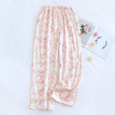 Ležerne donje hlače za par, žene, muškarci, modne kućne hlače za ljubitelje ljetnih viskoznih hlača za kućno spavanje, pidžame, pidžame