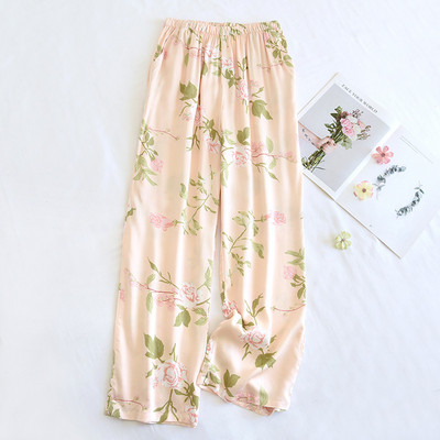 Ležerne donje hlače za par, žene, muškarci, modne kućne hlače za ljubitelje ljetnih viskoznih hlača za kućno spavanje, pidžame, pidžame