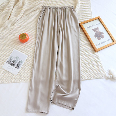 Ležerne donje hlače za par, žene, muškarci, modne kućne hlače za ljubitelje ljetnih viskoznih hlača za kućno spavanje, pidžame, pidžame