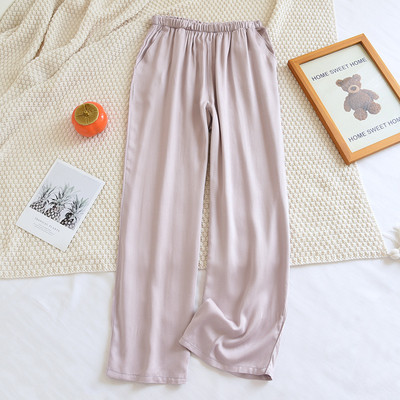 Ležerne donje hlače za par, žene, muškarci, modne kućne hlače za ljubitelje ljetnih viskoznih hlača za kućno spavanje, pidžame, pidžame