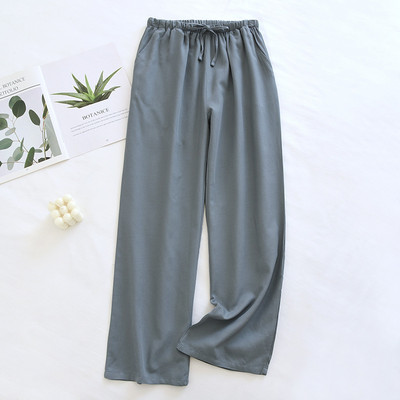 Ležerne donje hlače za par, žene, muškarci, modne kućne hlače za ljubitelje ljetnih viskoznih hlača za kućno spavanje, pidžame, pidžame