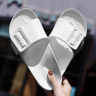 EVA papuče Ženske nove modne papuče Vanjske ravnine s ležernim kućnim papučama Mekani potplat Udobne sandale Ženske ženske cipele