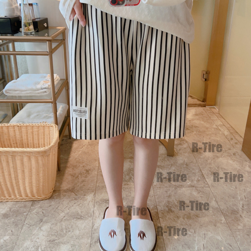 Vasaras jaunas kokvilnas rūtainas pidžamas bikses sievietēm Mājas iekārtojuma šorti Kokvilnas pidžamas guļvietas apakšā mājas apģērbs Liela izmēra M-5XL