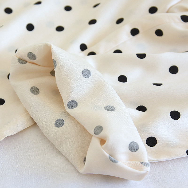 2024. gada vasara Jaunas sieviešu guļambikses Viskozas šķiedras Gongsatīna Plānas platas Bikses ar apdruku ar vaļīgu muti Mājas Bikses Sieviešu jaukas