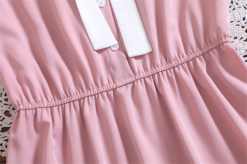 Vasaras jauna, jauka, japāņu stila kleita ar īsām piedurknēm mori meitenei solīdi ikdienas vestidos