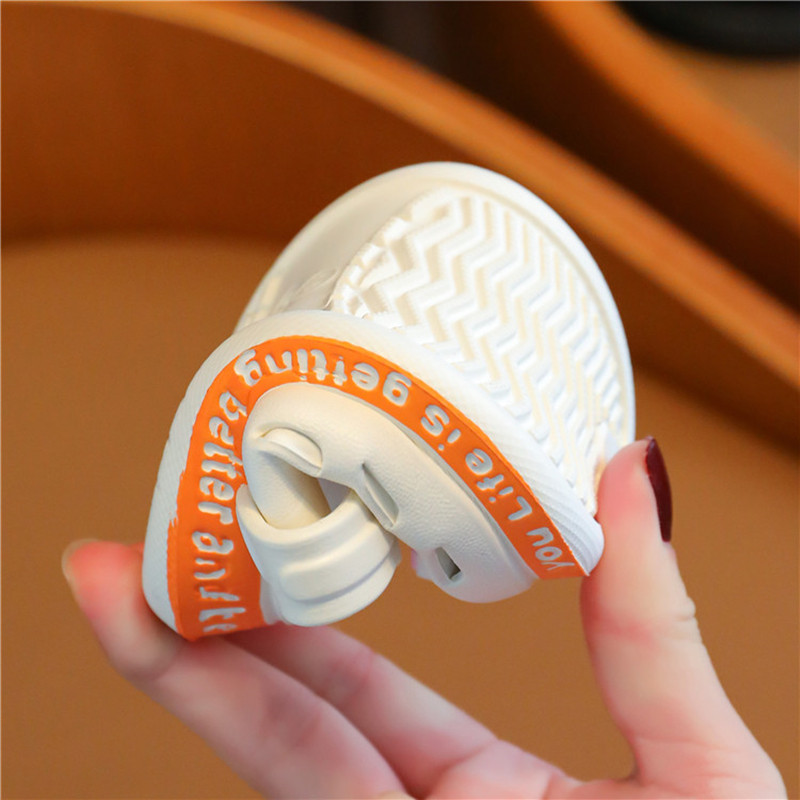 Bērnu vasaras brīvdabas čības meitenei mazulim multfilma rozā trusis neslīdošas vieglas čības bērniem zēniem jaukas dzīvnieku sandales