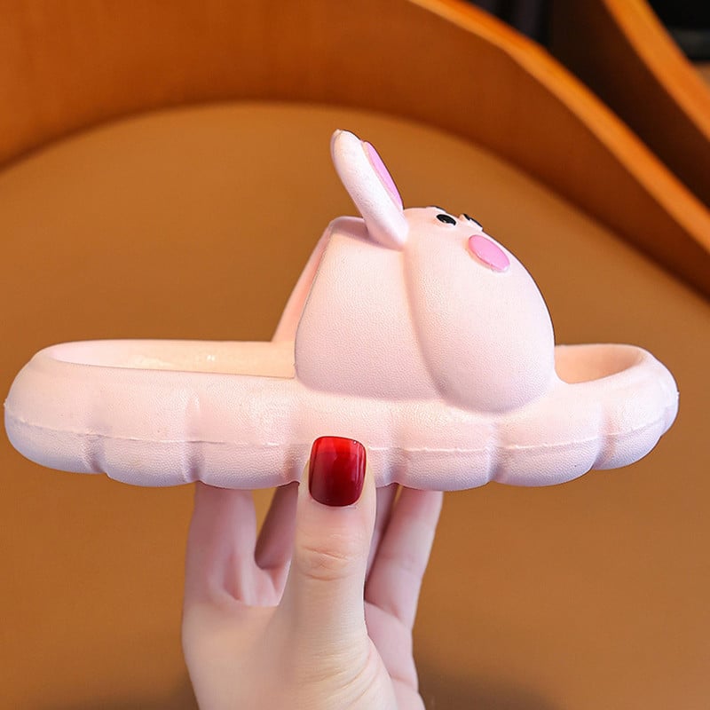 Dječje papuče, dječje ljetne djevojčice, zečići iz crtića, neklizajući mekani potplati za djecu, dječje sandale za malu djecu