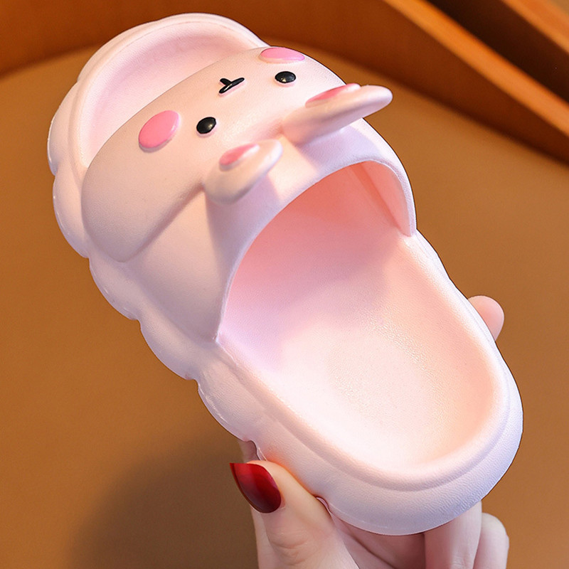 Dječje papuče, dječje ljetne djevojčice, zečići iz crtića, neklizajući mekani potplati za djecu, dječje sandale za malu djecu