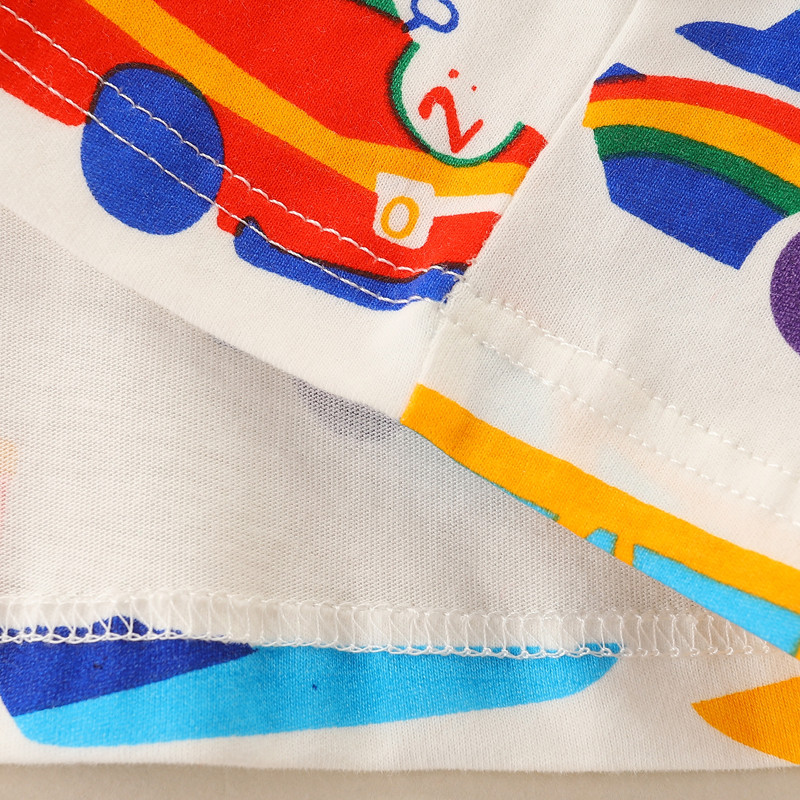 Little maven Baby Boys T krekli Vasaras Jaunums 2024 Toddler Boys Karikatūra Sacīkšu auto Drukas krekli 4 5 gadus veci Bērnu apģērbi