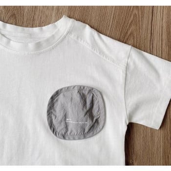 2024 Summer Boy Children Patch Hip Hop κοντομάνικο T-shirt Κοριτσάκι Baby Loose casual μπλουζάκια Παιδικά βαμβακερά μπλουζάκια Μόδα για νήπια