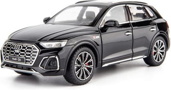 Играчка Кола, Audi Q5 Метална, Черна, Мащаб 1:24