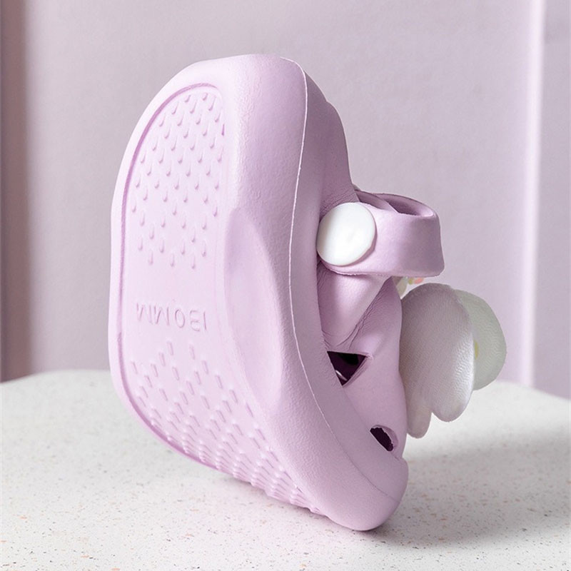 Jaunas vasaras EVA bērnu bantes čības meitenes princeses zīdainis dodas ārā Pretslīdes caurumu kurpes Mode jaukas meitenes mazuļu pludmales čības