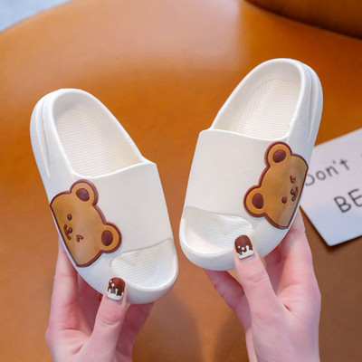 Gyerekek Divat Papucsok Gyerekek 2024 Nyár Új Strandcipők Fiúk Lányok Baba Puha Talp csúszásgátló Ajtói Papucsok