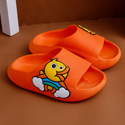 Jaukas vasaras bērnu čības multfilmas pīļu bērni mazuļi mīkstas mājas čības Ūdensizturīgas neslīdošas zēni meitenes bērnu pludmales apavu sandales