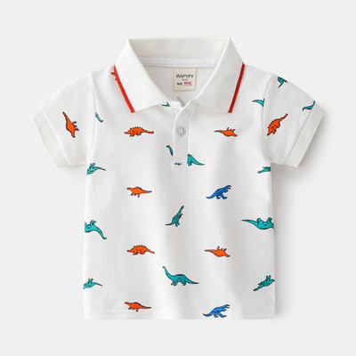 Visiškai nauji vaikiški polo marškinėliai Vaikiški sportiniai drabužiai Drabužiai berniukų polo marškinėliai kvėpuojantys marginti polo marškinėliai 1 2 3 4 5 6 7 m.