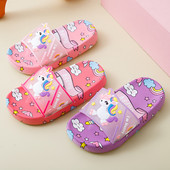 Meiteņu čības Mīkstas zoles čības Jauki multfilmu bērnu apavi meitenēm iekštelpu pretslīdēšanas zēnu čības Pantufla Mujer Zapatillas De Casa