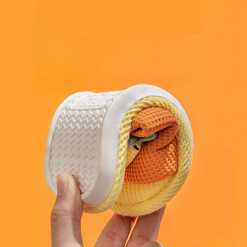 Gyerek papucs Nyúl pamut négy évszak háztartási szülő fiú lány lány rajzfilm nyár beltéri halszáj papucs gyerekeknek