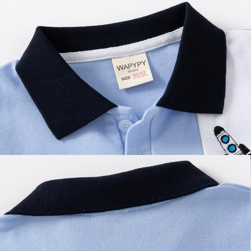 Polo T krekls Zēniem Bērnu T-krekls Vasaras Apģērbs Kokvilna Īsās Piedurknes Dinozauru Tīģera Apdrukas Tērpi Bērnu Topi Tīkli Bērnu Apģērbi