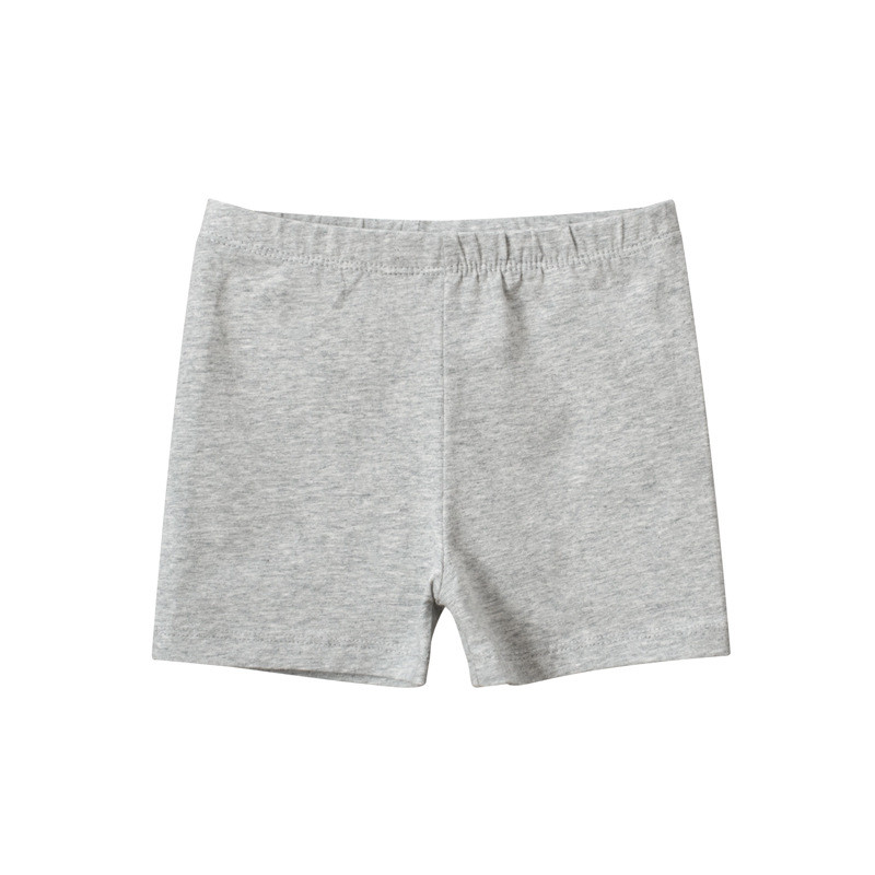 2-8T Ljetne zaštitne kratke hlače za dojenčad, djevojčice, mala djeca, djevojčice, pamuk, ležerne, obične rastezljive kratke tajice, dječja odjeća