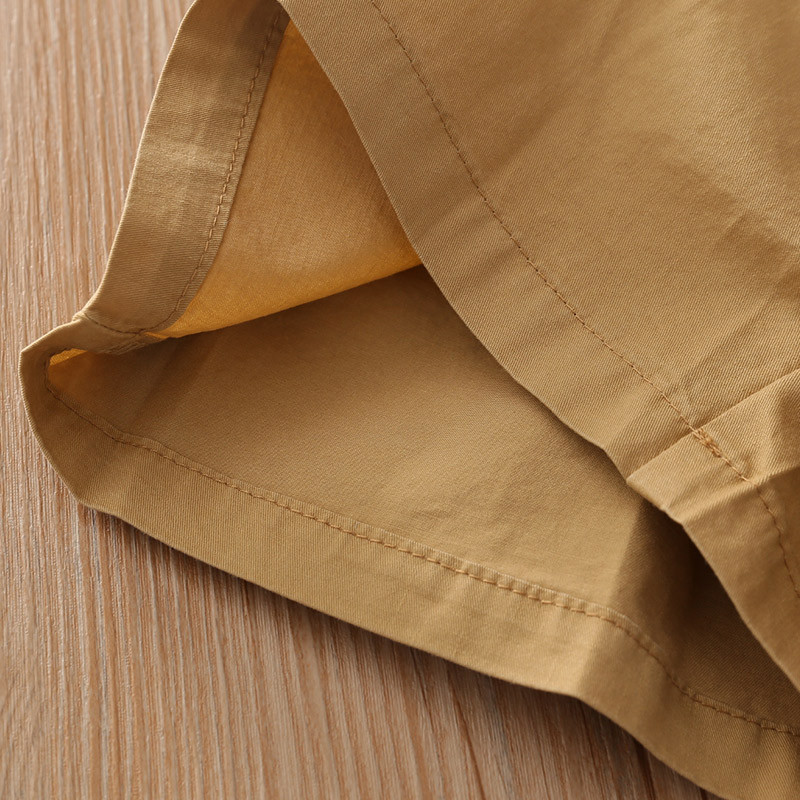 2024. gada karsts vasaras brīvdienu Jaunais Korejas dizains 3 4 5 6 7 8 9 10 12 gadu kokvilnas tumši zilas haki krāsas saldie šorti bērniem.