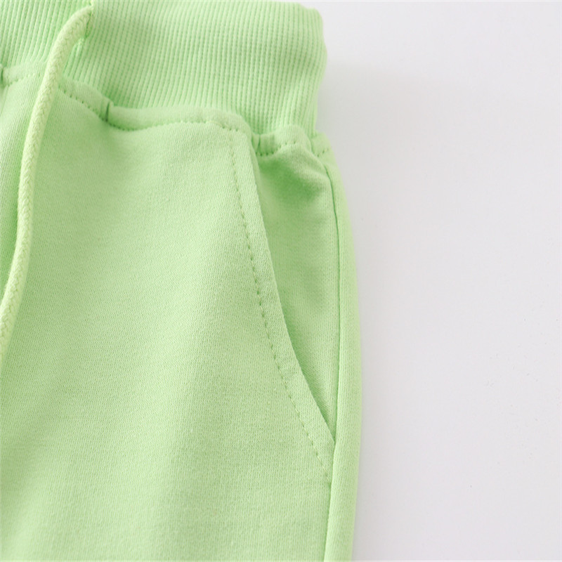 Jumping Meters 2-7T Ljetne kratke hlače za dječake Obične dječje hlače s vezicama Jednobojna dječja odjeća za dječake i djevojčice.