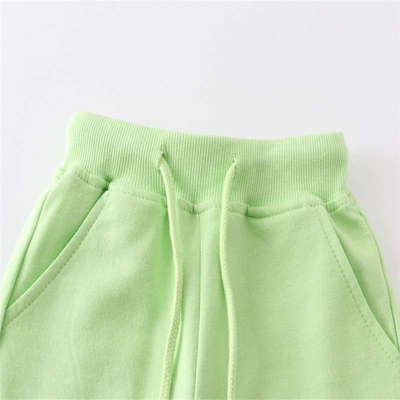 Jumping Meters 2-7T Ljetne kratke hlače za dječake Obične dječje hlače s vezicama Jednobojna dječja odjeća za dječake i djevojčice.