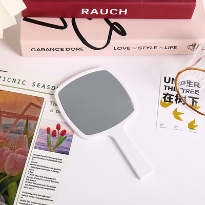 Ručno ogledalo za šminkanje za nadogradnju trepavica Četvrtasto ogledalo za šminkanje s ručkom Ručno ogledalo SPA Salon Kompaktna ogledala