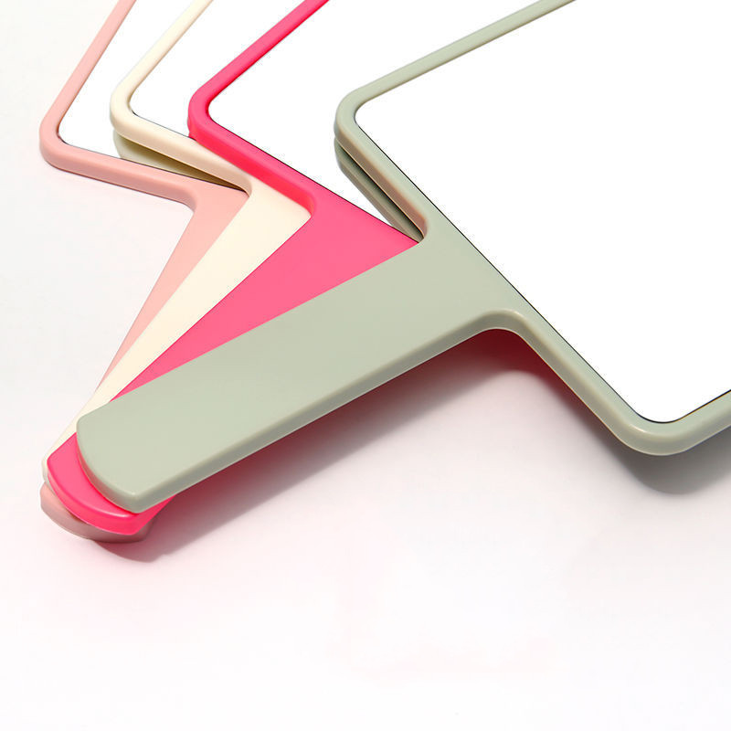 Ručno ogledalo za šminkanje za nadogradnju trepavica Četvrtasto ogledalo za šminkanje s ručkom Ručno ogledalo SPA Salon Kompaktna ogledala