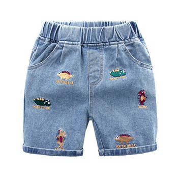 IEENS Βρεφικά αγόρια σορτς Casual τζιν παιδικά ρούχα Καλοκαιρινά κοντό παντελόνι παραλίας 2-8 ετών Ρούχα Αγόρια φαρδιά τζιν σορτς