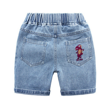 IEENS Βρεφικά αγόρια σορτς Casual τζιν παιδικά ρούχα Καλοκαιρινά κοντό παντελόνι παραλίας 2-8 ετών Ρούχα Αγόρια φαρδιά τζιν σορτς