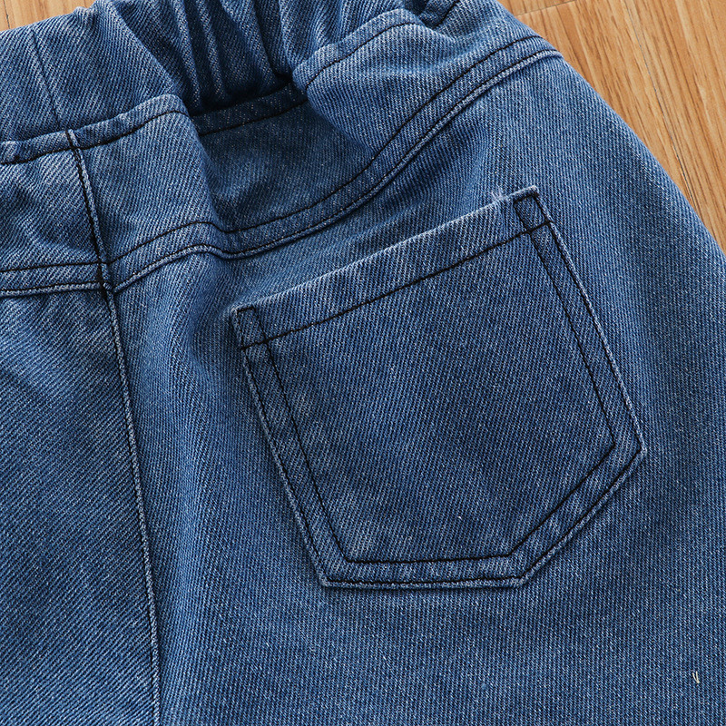 1PC Dječje Traperice Odjeća za djevojčice Hlače Kratke hlače za malu djecu Djevojčice Traper hlače Djeca nose 4-11 godina