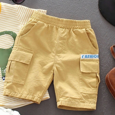 Zēniem vasaras šorti Daudzkrāsaini modes Ērti elpojoši sporta šorti Pavasara vasara bērniem Ikdienas īsās bikses bērniem