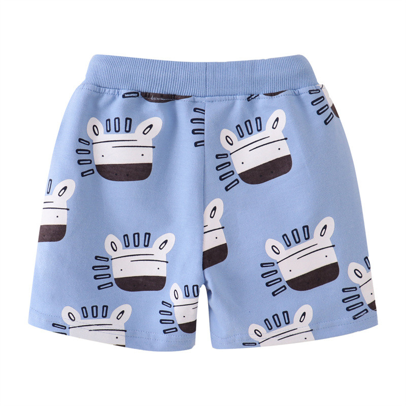 Jumping Meters 2-7T Ljetne kratke hlače za dječake Životinje s printom na vezice Bebe Dječaci Djevojčice Kratke hlače Životinje Dječje Hlače