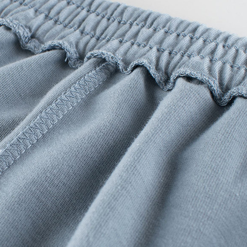 2024. gada vasara, jauni bērnu sporta šorti Candy Color Īsas bikses zēniem ar elastīgu jostasvietu Pludmales šorti Kokvilnas bērnu apģērbi