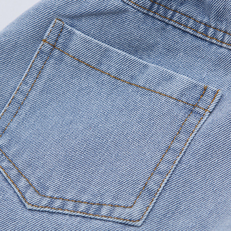 IENENS Vasaras Šorti Meiteņu Džinsu Īsas Bikses Bērni Ikdienas Džinsi Šorti Gaiši Zils Pludmales Apakšpuses Piemērots 4–13 gadu vecuma bērnu apģērbs