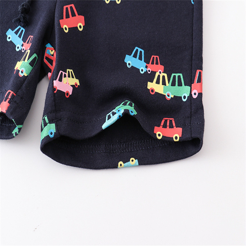 Lēcamie metri 2-7T Jaunie automobiļi Mazuļu šorti Vasaras aukliņas Toddler Īsas Bikses Aktīvi Pārdod Zēni Meitenes Apģērbu Bikses