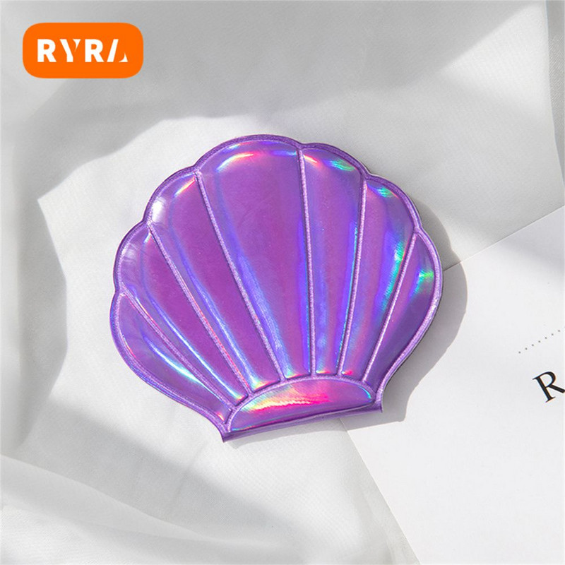 Nešiojamas mini makiažo veidrodis kompaktiškas kišeninis rankinis veidrodis 10 kartų didinamasis dvipusis makiažo veidrodis kelioninis grožio kosmetikos įrankis