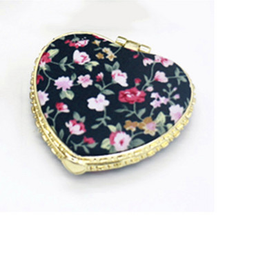 1kom mini makeup kompaktno džepno cvjetno ogledalo prijenosno dvostrano sklopivo ogledalo za šminkanje ženska vintage kozmetička ogledala za dar