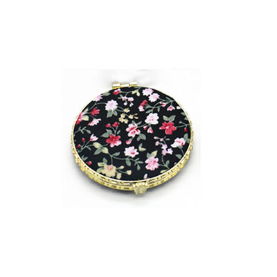 1kom mini makeup kompaktno džepno cvjetno ogledalo prijenosno dvostrano sklopivo ogledalo za šminkanje ženska vintage kozmetička ogledala za dar